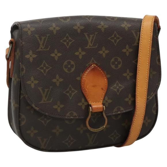LOUIS VUITTON Monogram Saint Cloud GM Shoulder Bag M51242 LV Auth yk19030